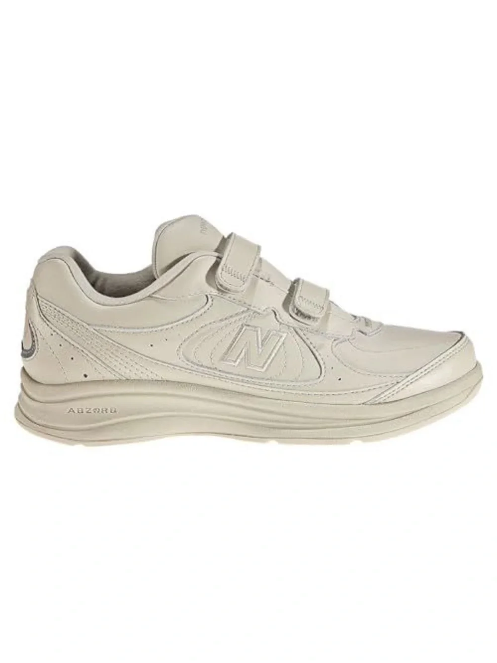 New Balance 577 V1 Bone 10.5 Wide Hook and Loop Sneaker